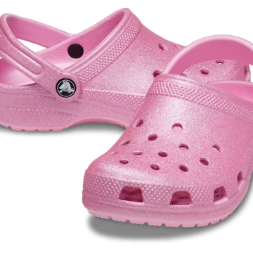 CROCS SKÓR GLIMMER BLEIKUR - Image 6