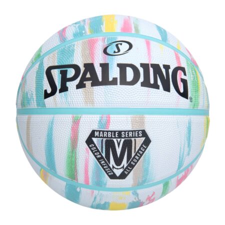 SPALDING MARBLE hvítur st: 5