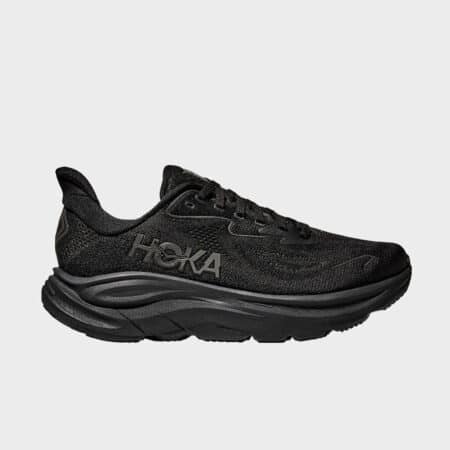 Hoka Mens Clifton 10 Black/Black