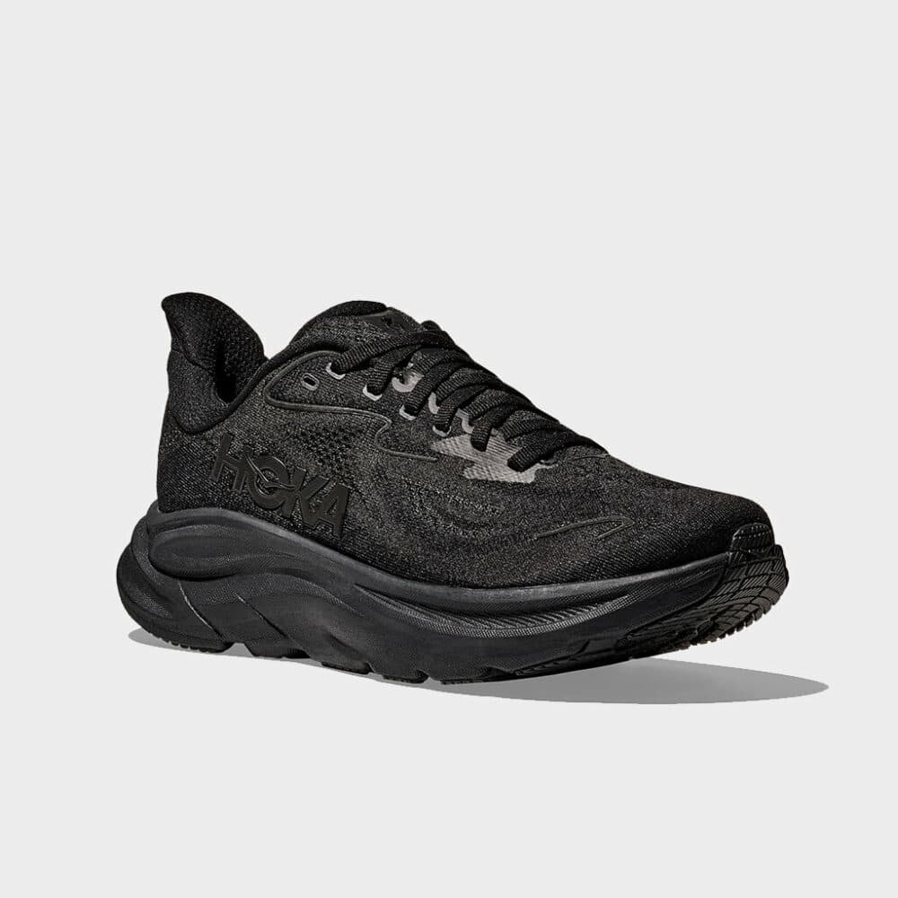 Hoka Mens Clifton 10 Black/Black - Image 4