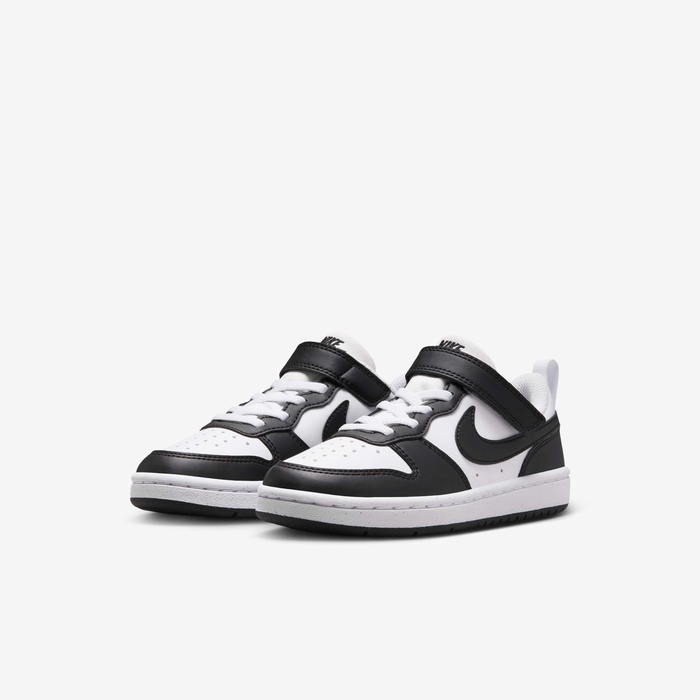 Nike Court Borough Low Recraft Younger Kids Shoes sv/hvitt - Image 7