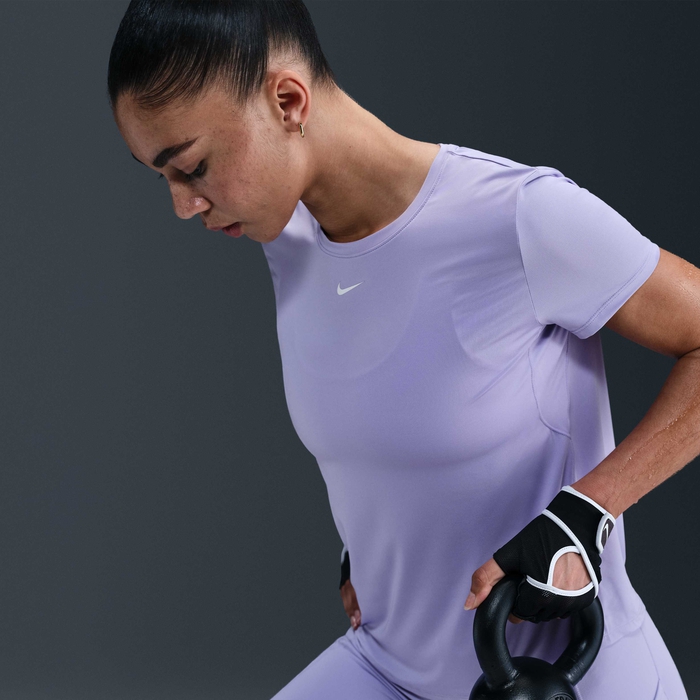 Nike One Classic Womens Dri-FIT Short-Sleeve Top - Image 2