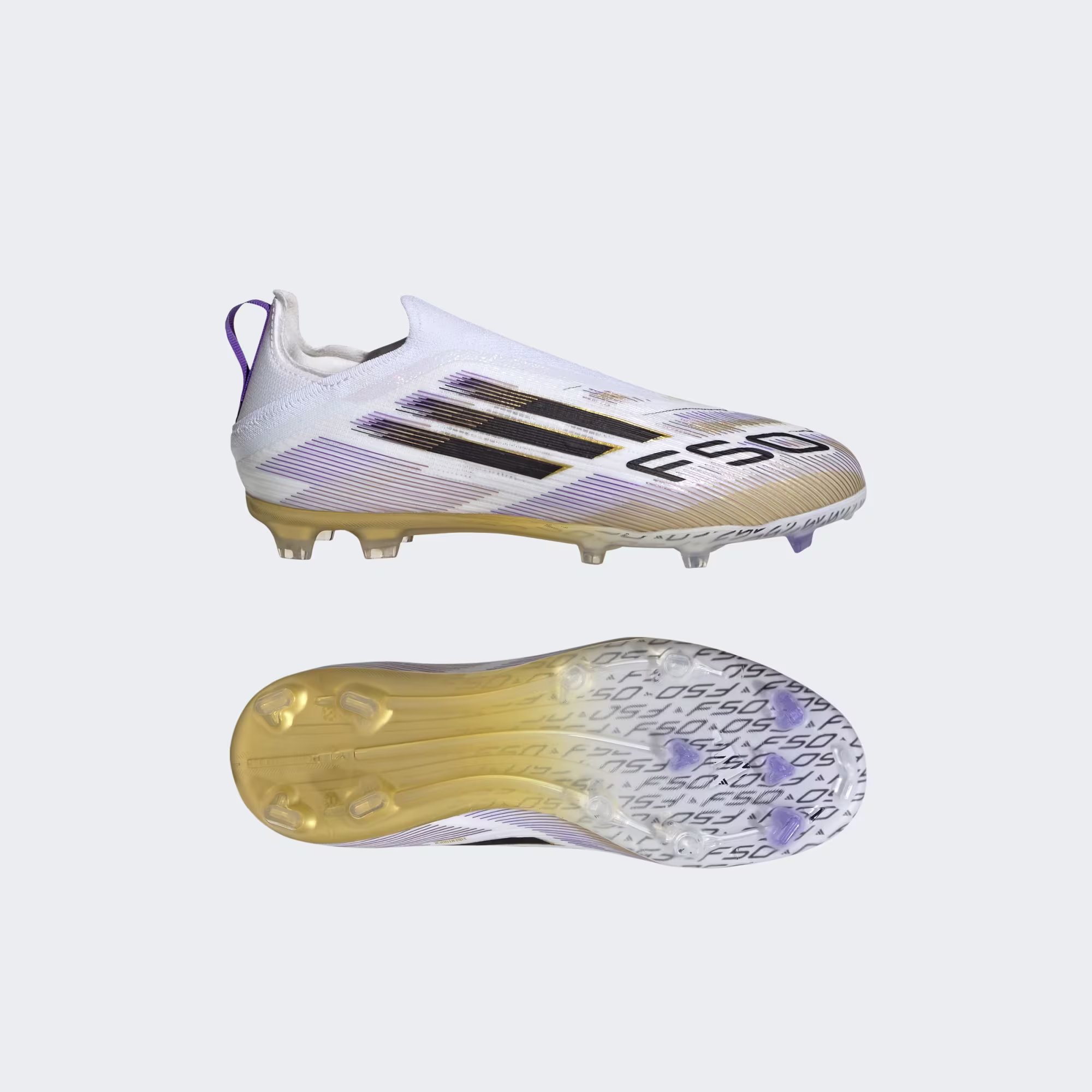 ADIDAS F50 Elite Laceless Firm Ground Cleats Kids - Image 3