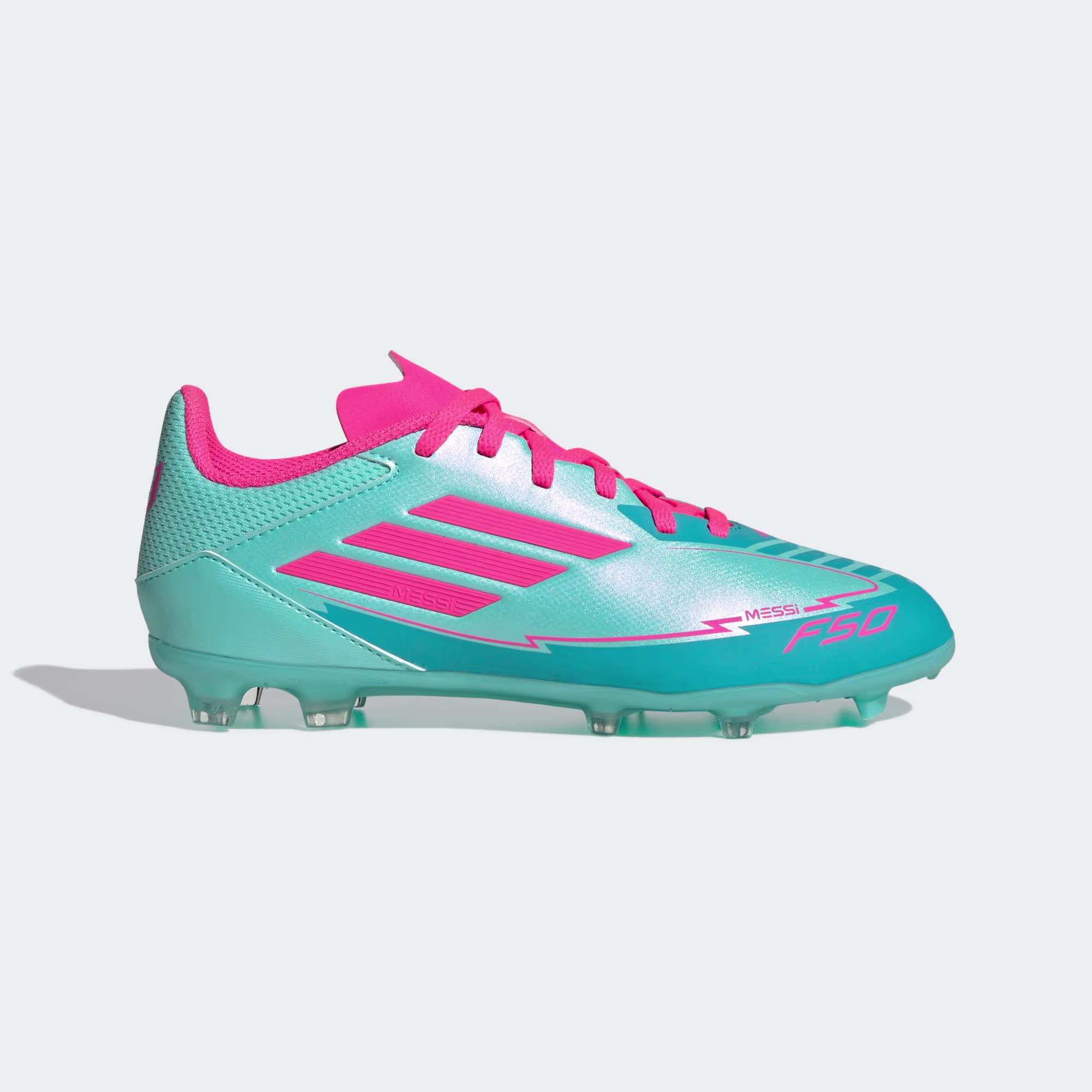 ADIDAS F50 LEAGUE FG/MG J MESSI BLÁR/BLEIKUR - Image 3