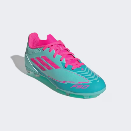 ADIDAS F50 LEAGUE FG/MG J MESSI BLÁR/BLEIKUR