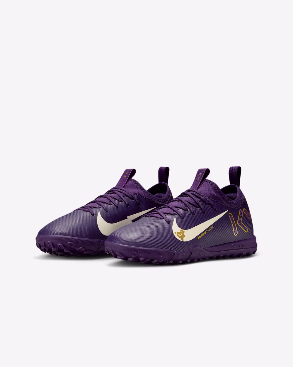 Nike Jr. Mercurial Vapor 16 Academy "Kylian Mbappé" Big Kids TF gervigrasskór barna - Image 4