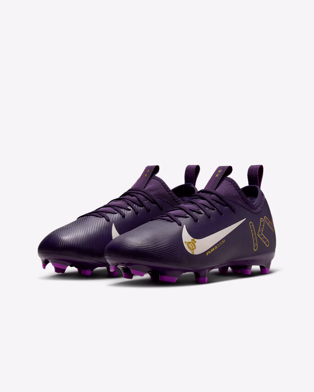 Nike Jr. Mercurial Vapor 16 Academy "Kylian Mbappé" Big Kids MG Low-Top Soccer Cleats - Image 4