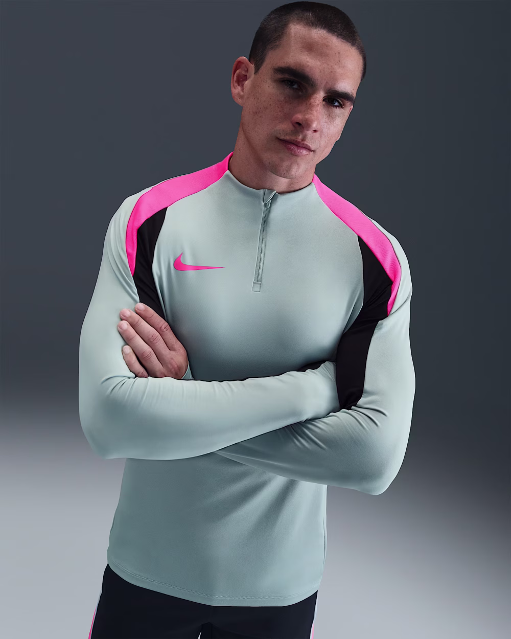 Nike Strike Mens Dri-FIT Football 1/2-Zip Drill Top