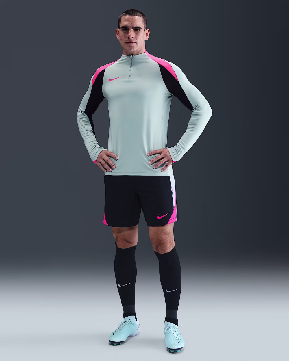 Nike Strike Mens Dri-FIT Football 1/2-Zip Drill Top - Image 3