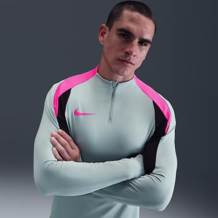 Nike Strike Mens Dri-FIT Football 1/2-Zip Drill Top