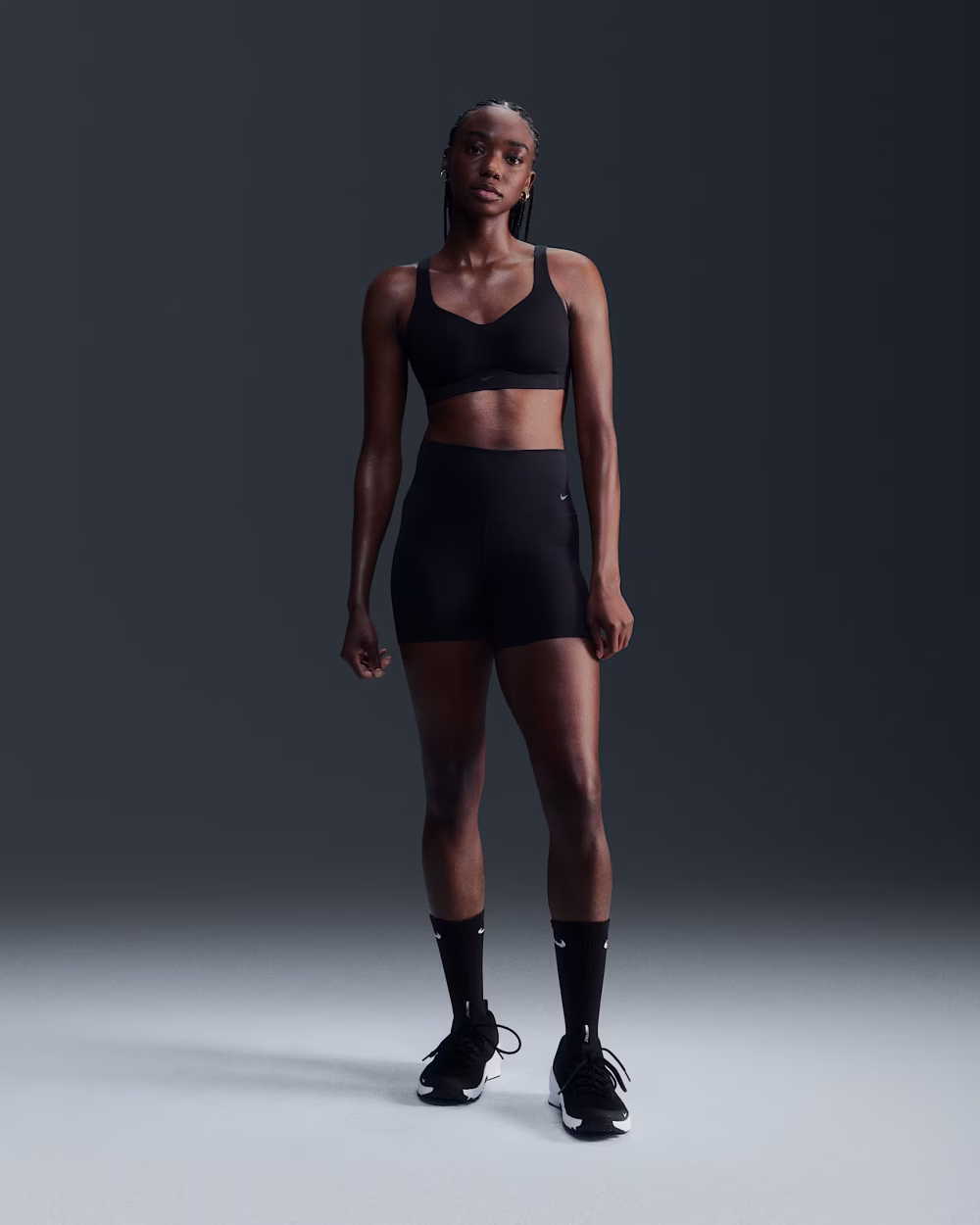 Nike Alate High-Support Womens Padded Convertible Sports Bra - Image 3