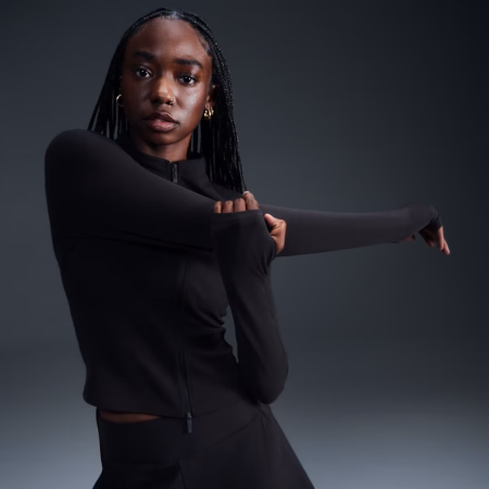 Nike Zenvy Women's Dri-FIT Full-Zip Long-Sleeve Top