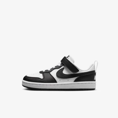 Nike Court Borough Low Recraft Younger Kids Shoes sv/hvitt