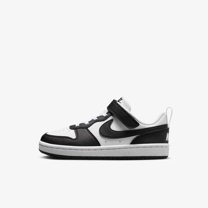 Nike Court Borough Low Recraft Younger Kids Shoes sv/hvitt