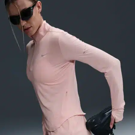 Nike Swift Womens Dri-FIT UV 1/4-Zip Running Top