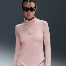 Nike Swift Womens Dri-FIT UV 1/4-Zip Running Top