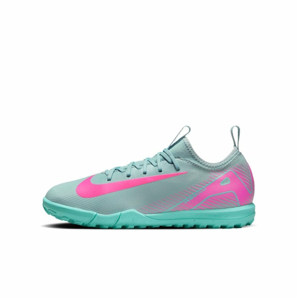 Nike Jr. Mercurial Vapor 16 Academy TF fótboltaskór Ocean Cube/Hyper Pink - Image 4