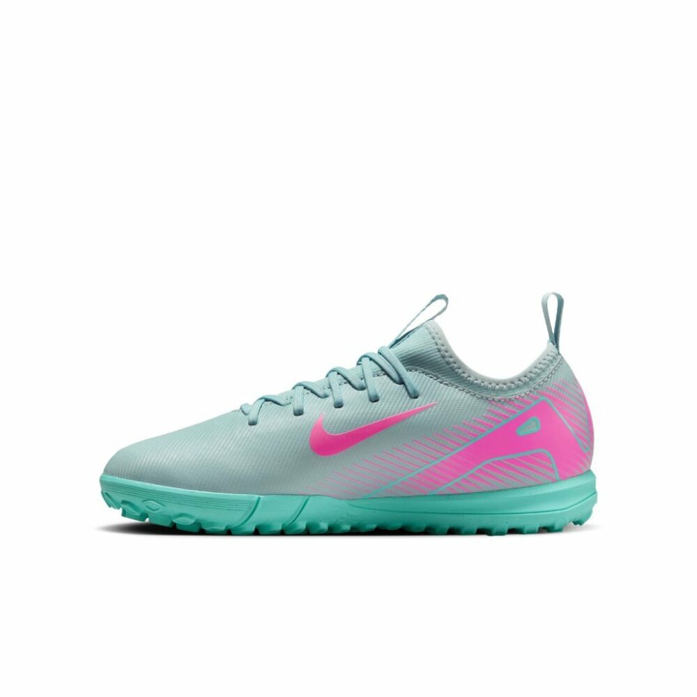 Nike Jr. Mercurial Vapor 16 Academy TF fótboltaskór Ocean Cube/Hyper Pink - Image 3
