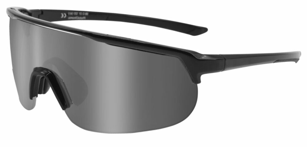 Cebe Glide Matt Dark Grey Metalized/Green Mirror Cat.3 gleraugu