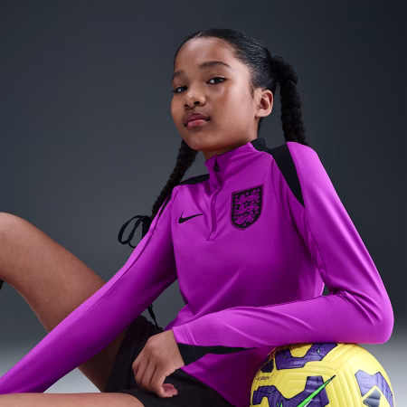 England Strike Older Kids' Nike Dri-FIT Football Drill Top