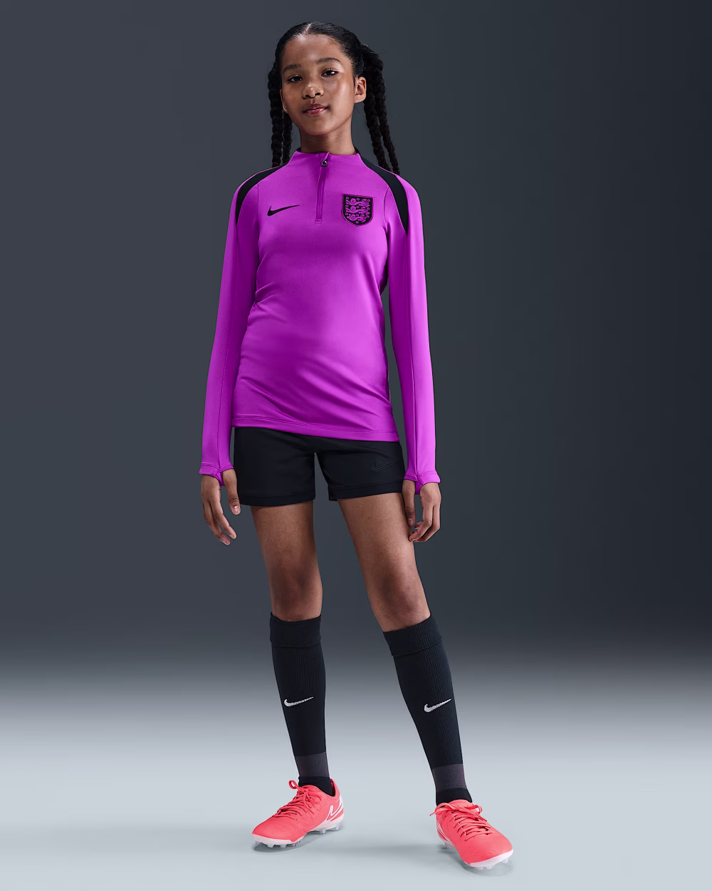 England Strike Older Kids' Nike Dri-FIT Football Drill Top - Image 4