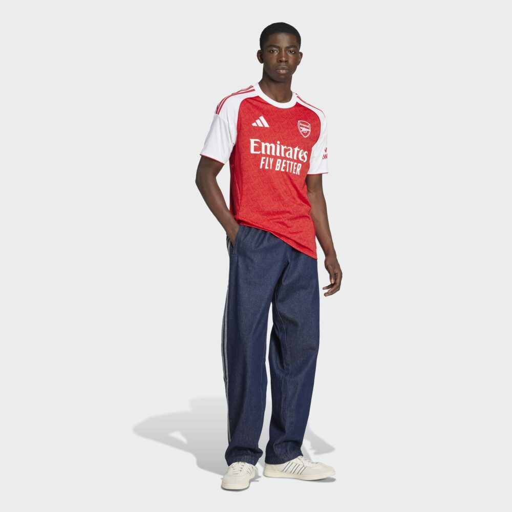 adidas Arsenal 25/26 Home Jersey - Red - Image 2