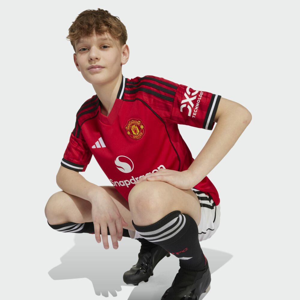 Manchester United 25/26 Home Jersey Kids - Image 3