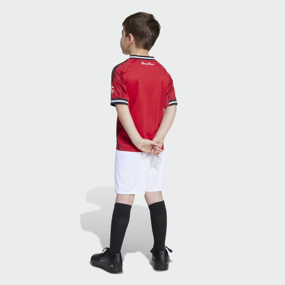 Manchester United 25/26 Home Mini Kit Kids - Image 6