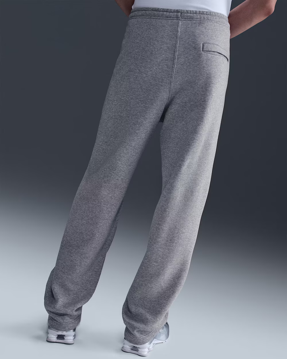 Nike Club Mens Open-Hem Fleece Pants - Image 5