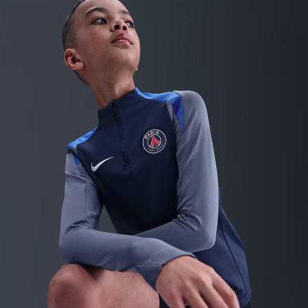 Paris Saint-Germain Strike Older Kids' Nike Dri-FIT Football Drill Top