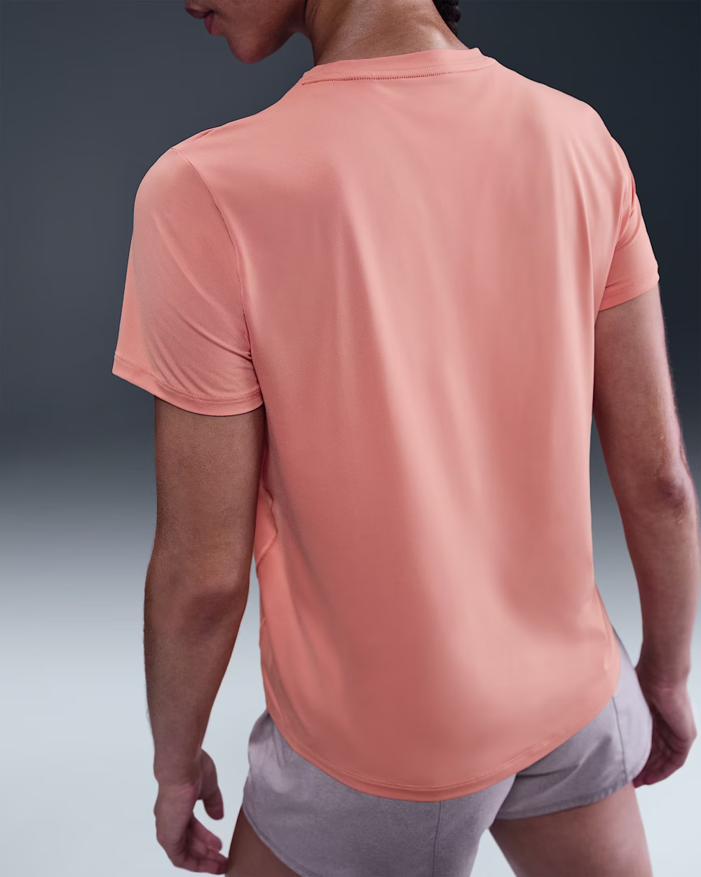 NIKE ONE DRI-FIT STUTTERMABOLUR APPELSÍNUGULUR - Image 5