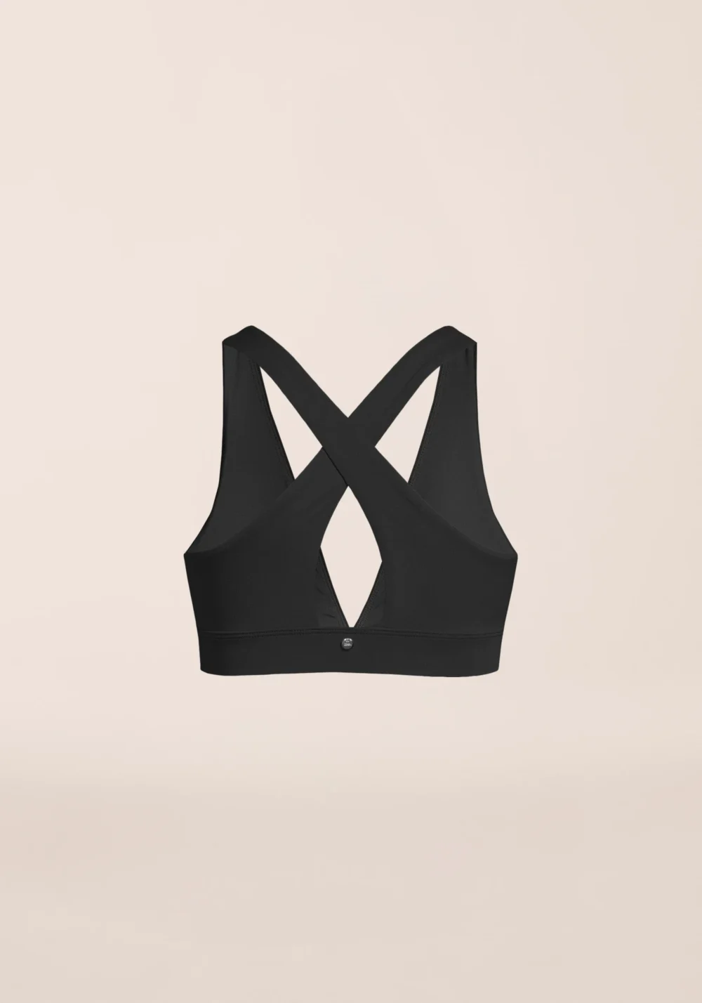 Casall V-Neck Crossback Bikini Top - Black - BIKINI TOP SVARTUR - Image 4