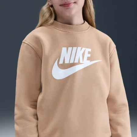 NIKE KIDS CLUB FLC CREW LS PEYSA HBR BARNA