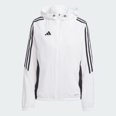Adidas vindjakki hvítur kvenna