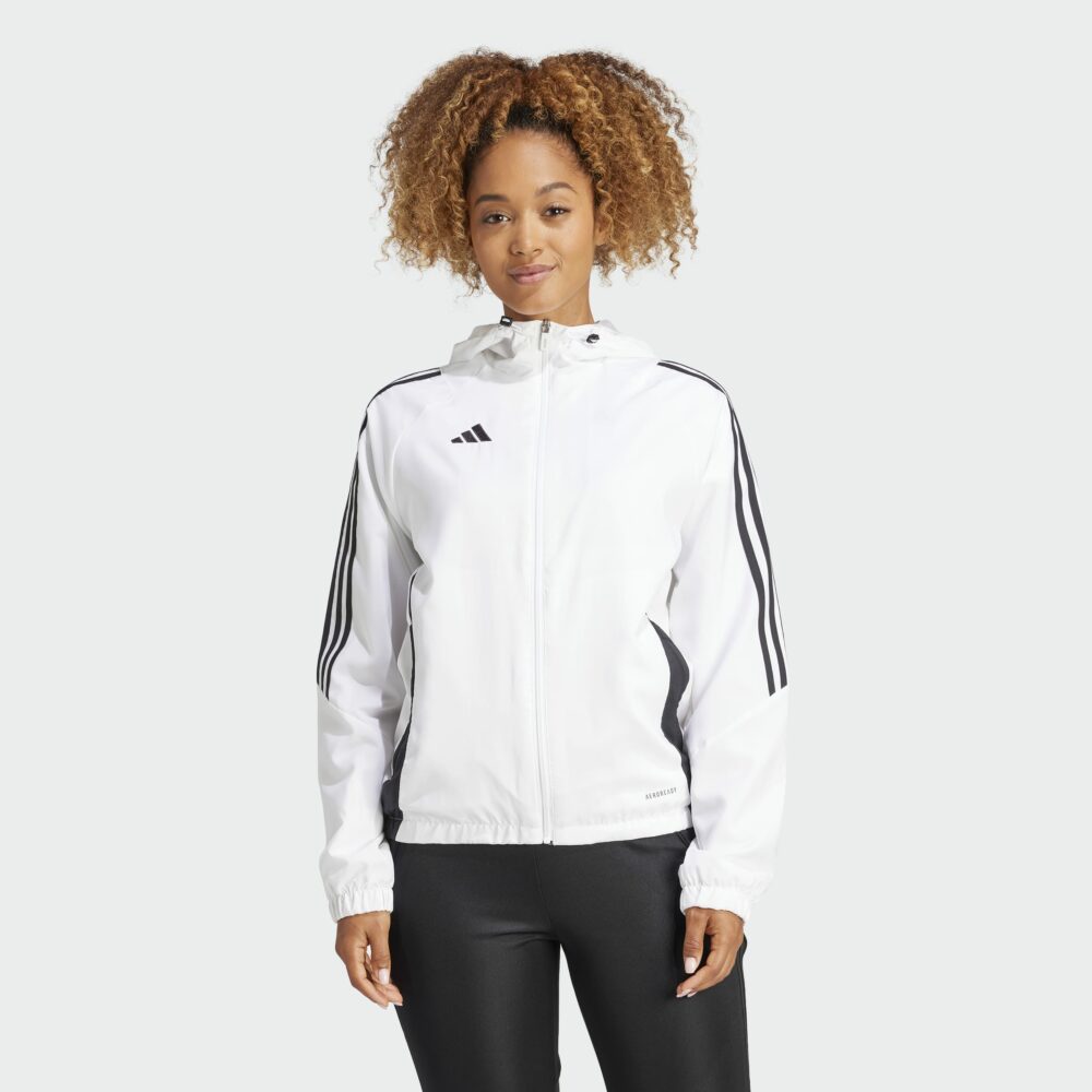 Adidas vindjakki hvítur kvenna - Image 5