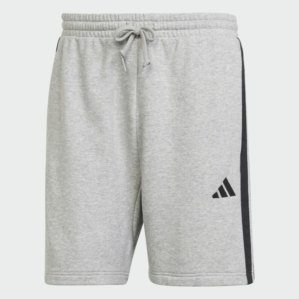 Adidas Essential 3-Stripes French Terry Shorts - Image 7