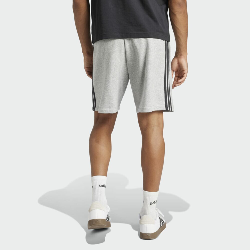 Adidas Essential 3-Stripes French Terry Shorts - Image 5