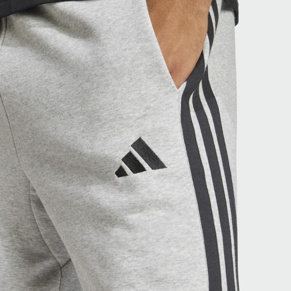 Adidas Essential 3-Stripes French Terry Shorts - Image 3