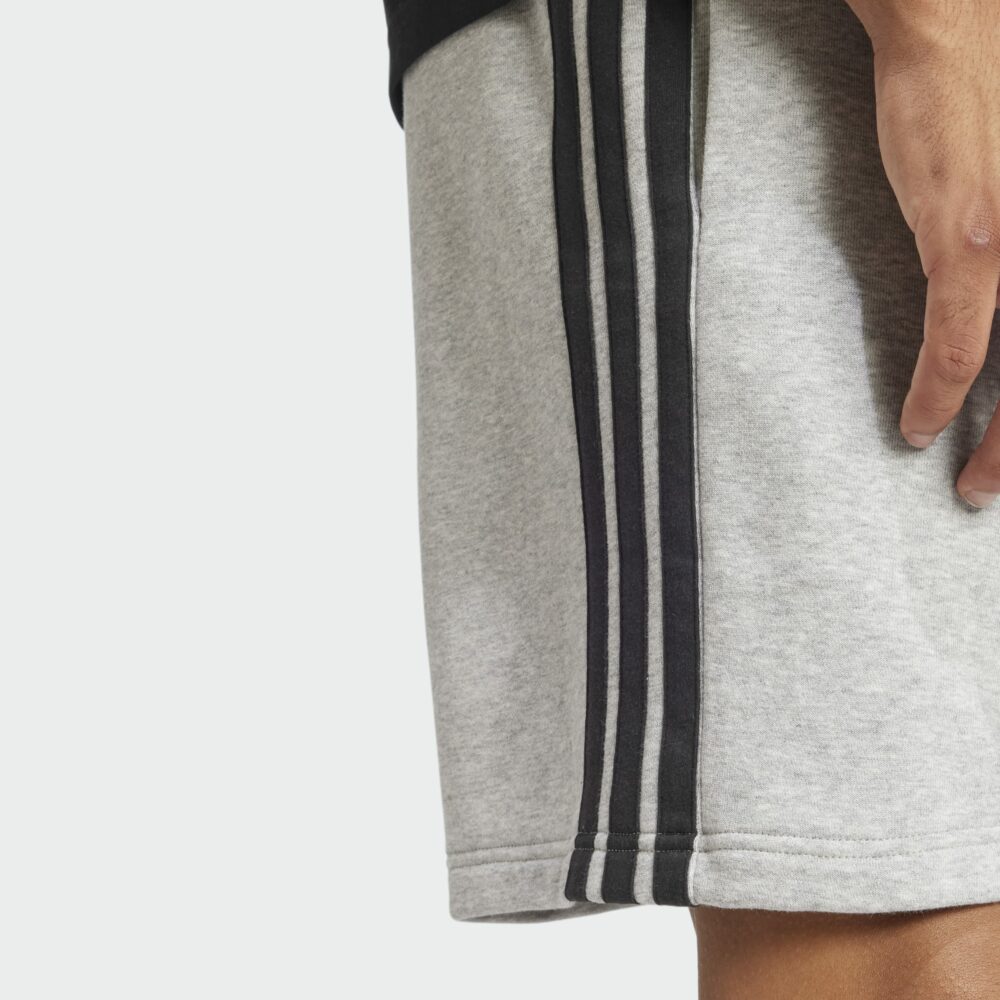 Adidas Essential 3-Stripes French Terry Shorts - Image 2