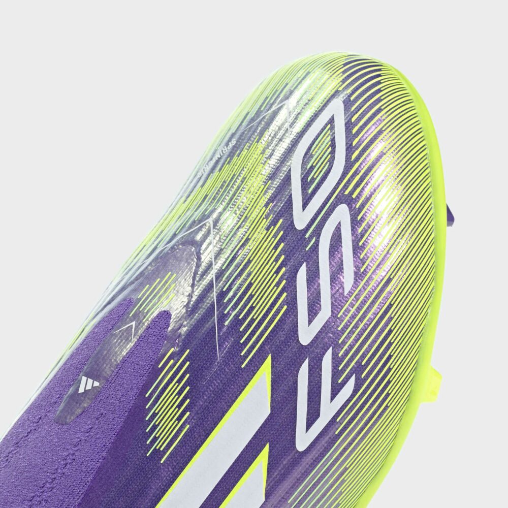 Adidas Purple F50 League Laceless Firm/Multi-Ground Boots Kids - Image 9