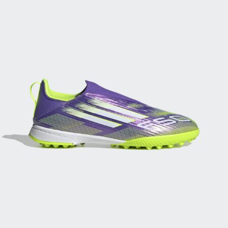 ADIDAS F50 LEAGUE LL TF J PURRUS/FTWWHT/LUCLEM gervigrasskór barna