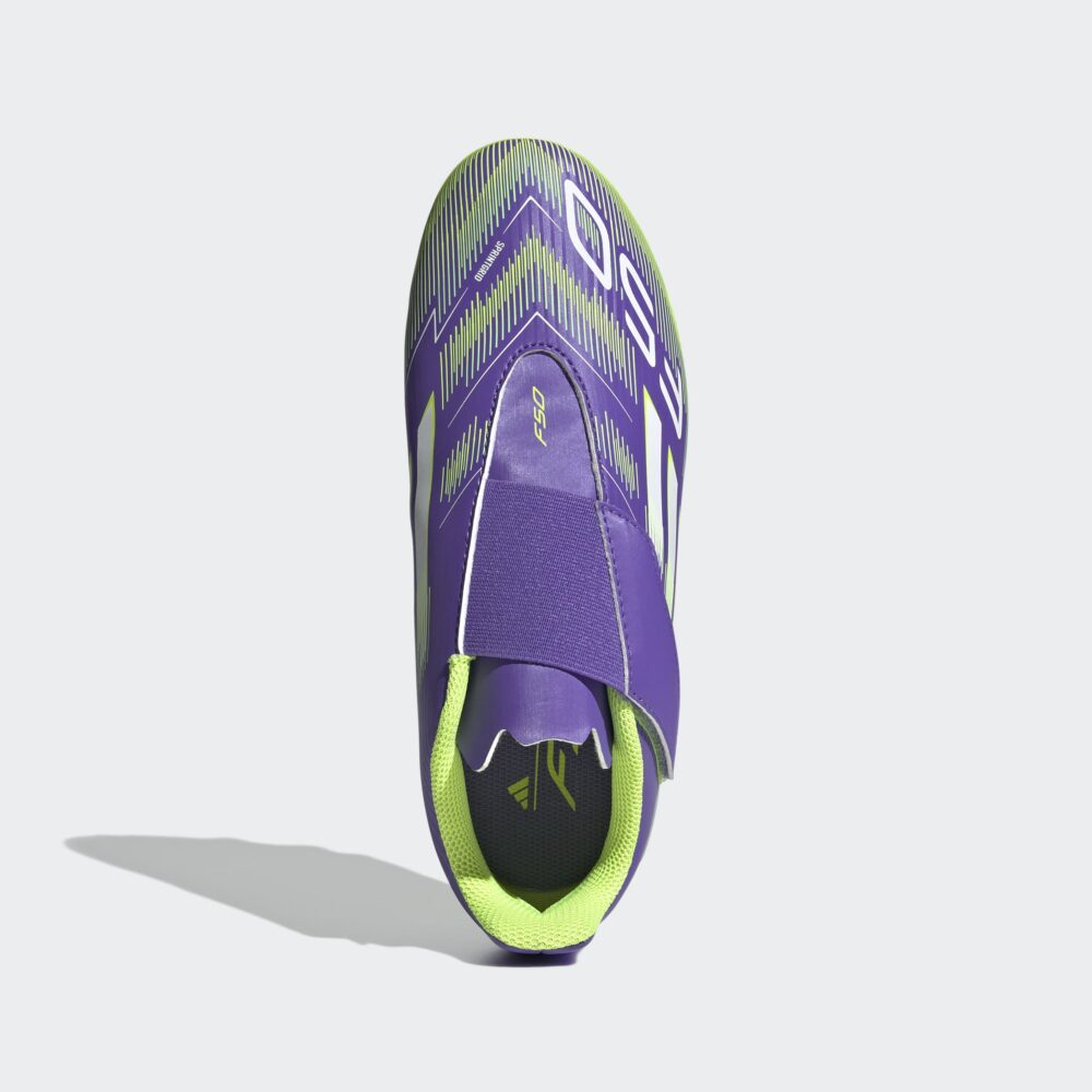 Adidas F50 CLUB VEL FG/MG J PURRUS/FTWWHT/LUCLEM - Image 6