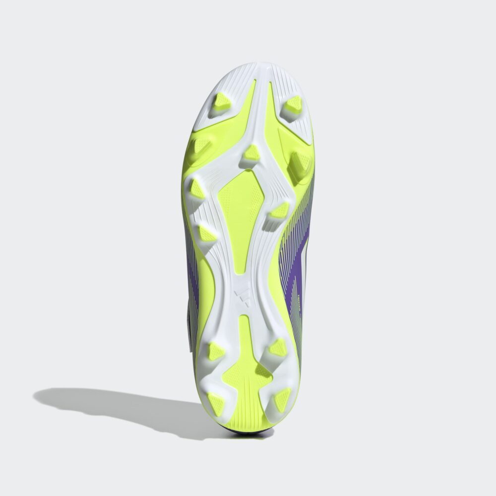 Adidas F50 CLUB VEL FG/MG J PURRUS/FTWWHT/LUCLEM - Image 5