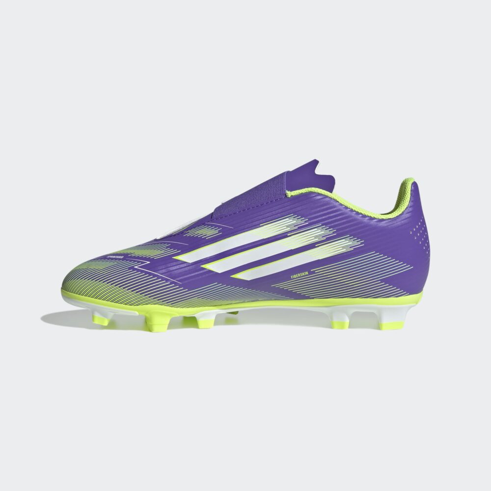 Adidas F50 CLUB VEL FG/MG J PURRUS/FTWWHT/LUCLEM - Image 4