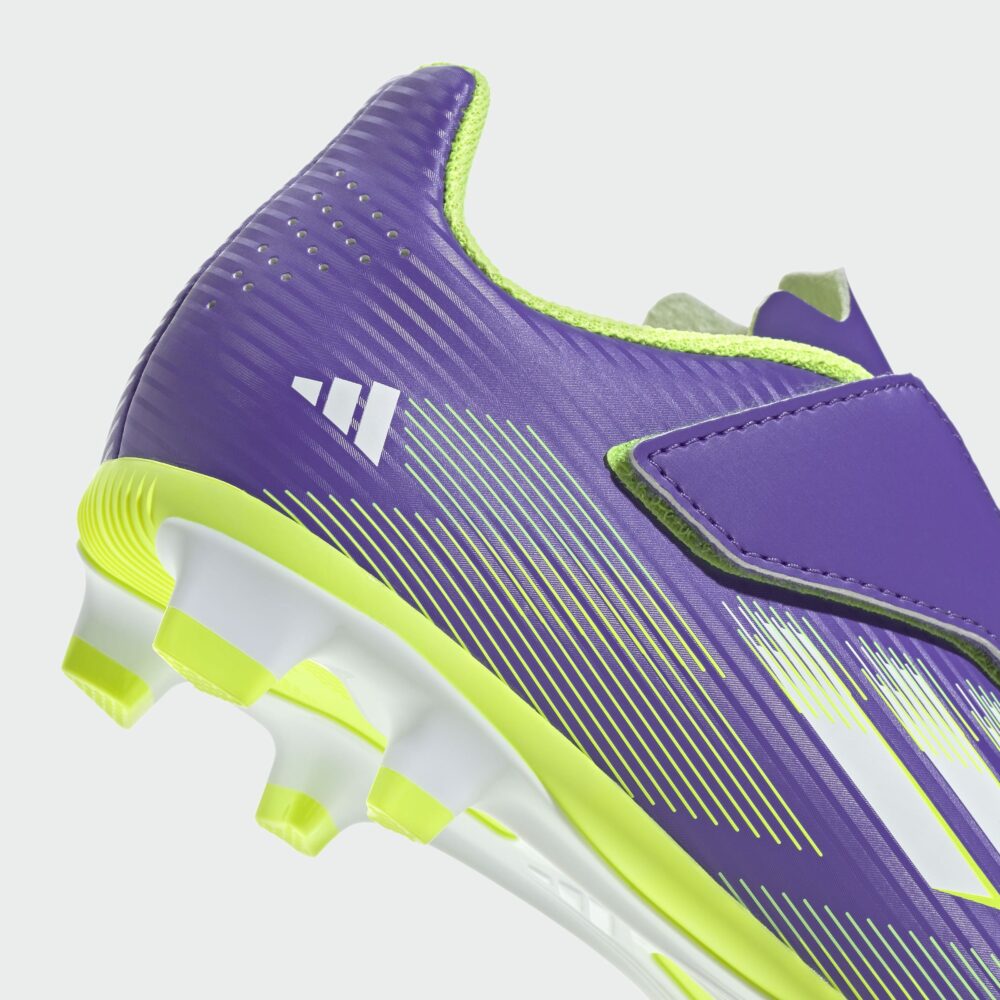 Adidas F50 CLUB VEL FG/MG J PURRUS/FTWWHT/LUCLEM - Image 8
