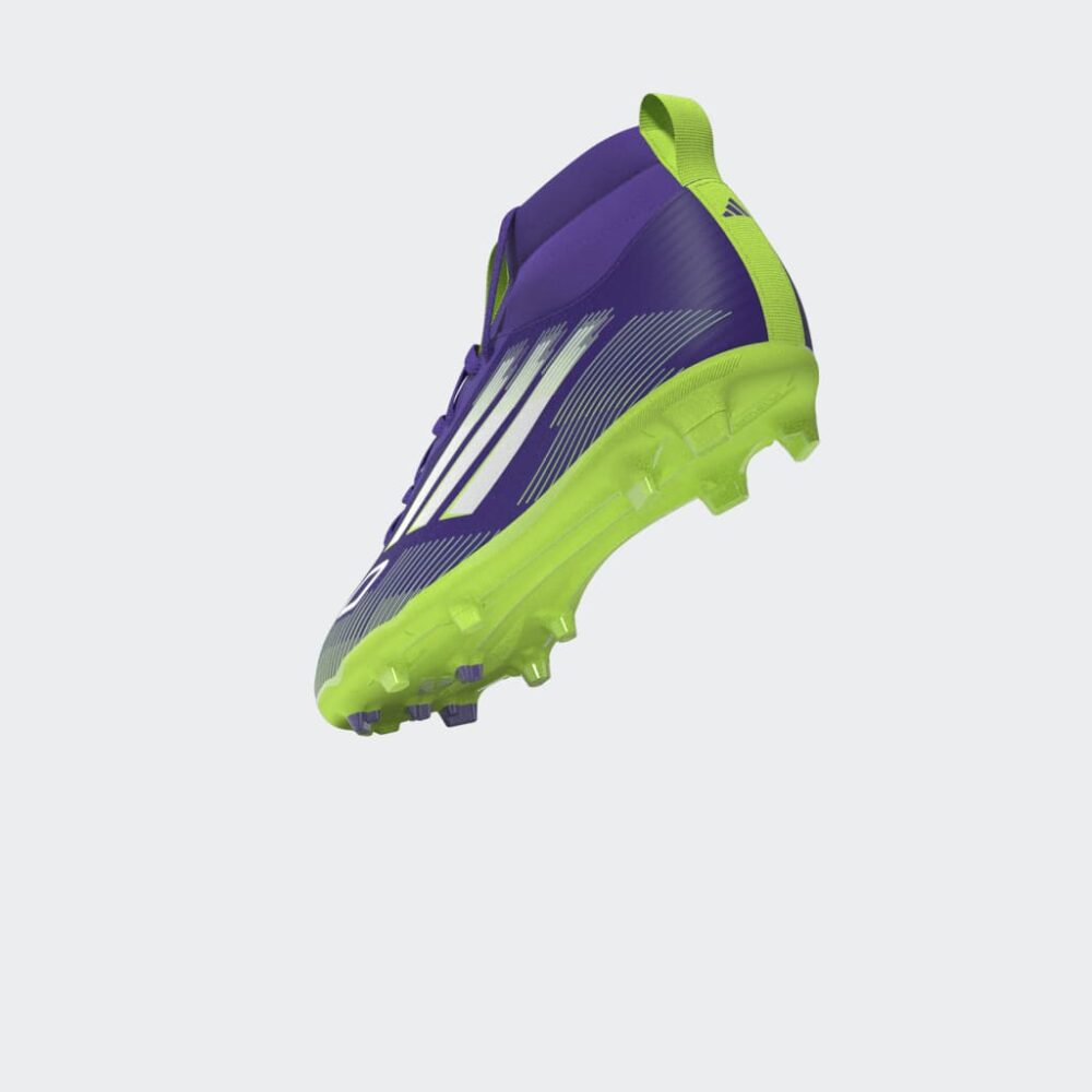 Adidas Purple F50 League Laceless Firm/Multi-Ground Boots Kids - Image 8