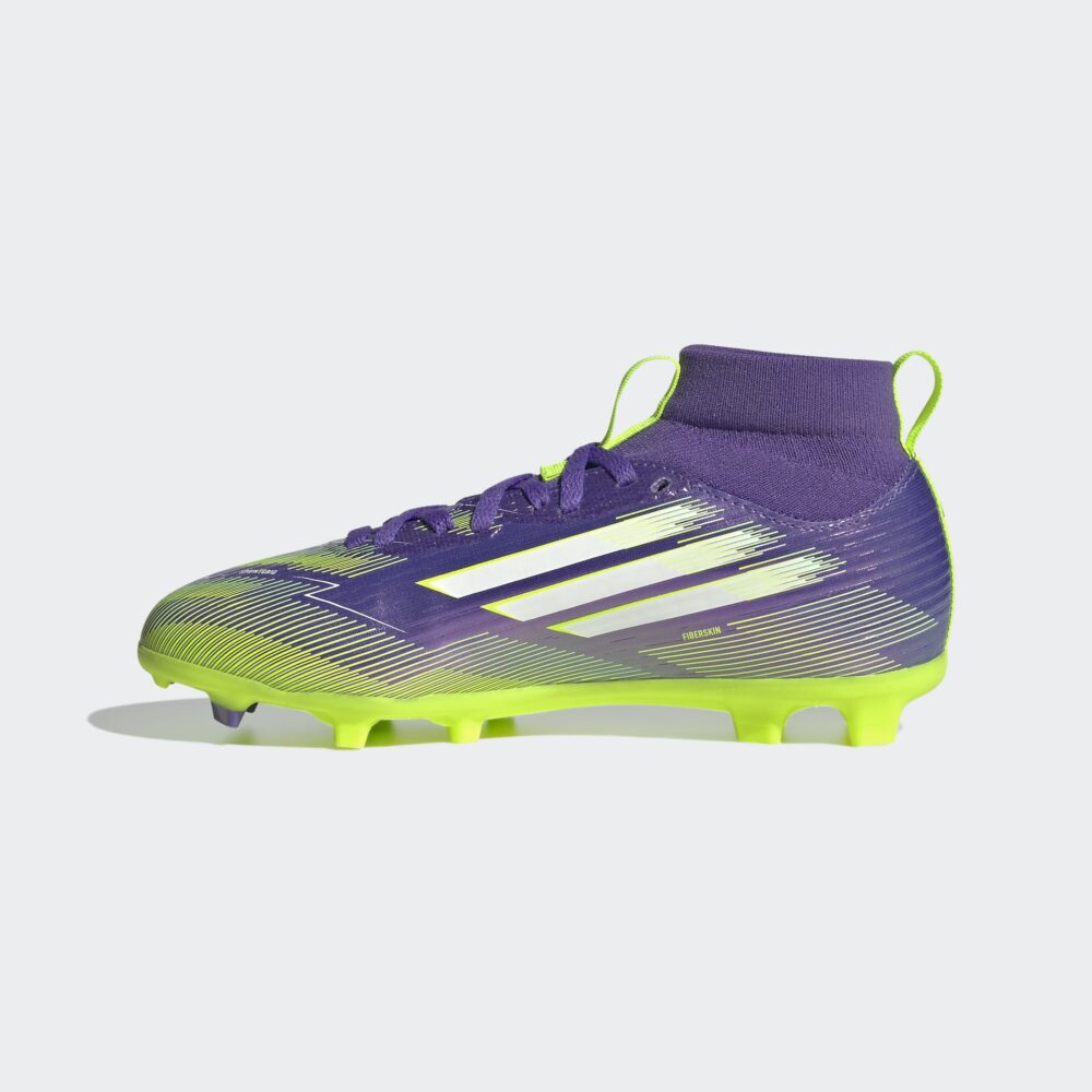 Adidas Purple F50 League Mid Firm/Multi-Ground Boots Kids - Image 11