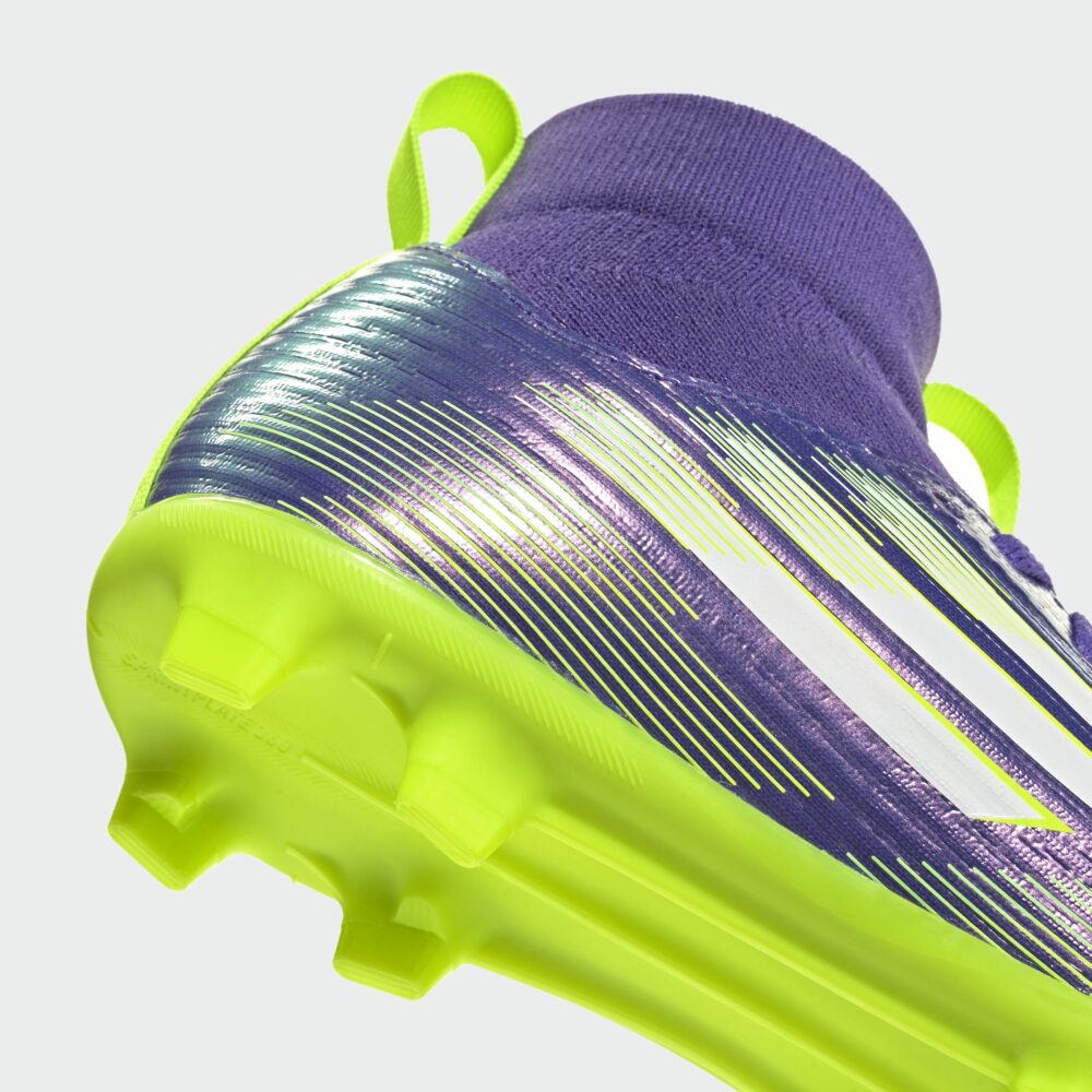 Adidas Purple F50 League Mid Firm/Multi-Ground Boots Kids - Image 7