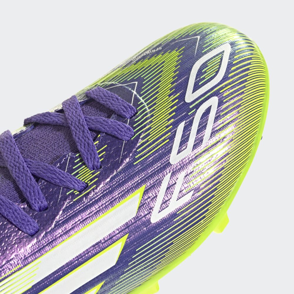 Adidas Purple F50 League Mid Firm/Multi-Ground Boots Kids - Image 6