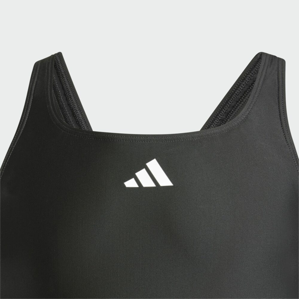 Adidas sundbolur barna Black 3-Stripes C-Back Swimsuit Kids - Image 3